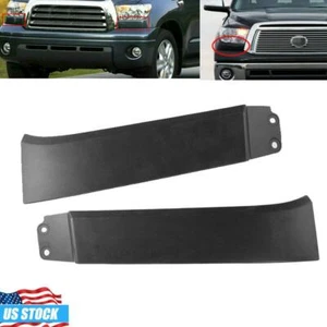 Bumper Grille Headlight Filler Cover FOR Toyota TUNDRA 2007-2013 SEQUOIA 08-12 - Picture 1 of 11