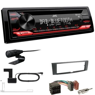 JVC KD-DB622BT DAB inkl Antenne Bluetooth USB für Renault Laguna II 2005-2007 - Bild 1 von 4