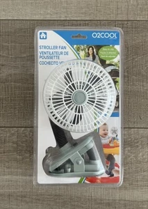 Brand New O2COOL 4 Inch Clip On Stroller Fan - Outdoor and Indoor - Picture 1 of 3