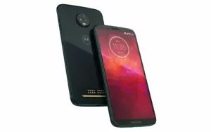 New Motorola Moto Z4 XT1980-4 Flash Gray 128GB Verizon T-Mobile AT&T Unlocked - Picture 1 of 7