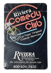 Riviera Casino Comedy Club Playing Cards Las Vegas Nevada Vintage NEW SEALED - Picture 1 of 4