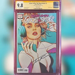 SPIDER-GWEN THE GHOST SPIDER #1 VARIANTE CUBIERTA CGC SS 9.8 FIRMADA POR JENNY FRISON - Imagen 1 de 1