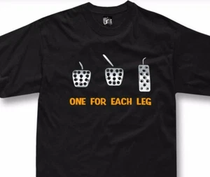 Lustiges T-Shirt Kupplung 3 Pedale Turbo Rallye Drift JDM evo wrc petrolheads - Bild 1 von 6