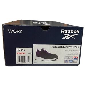 Reebok Womens Purple Safety/work Shoe Size 6 (Wide)RB315