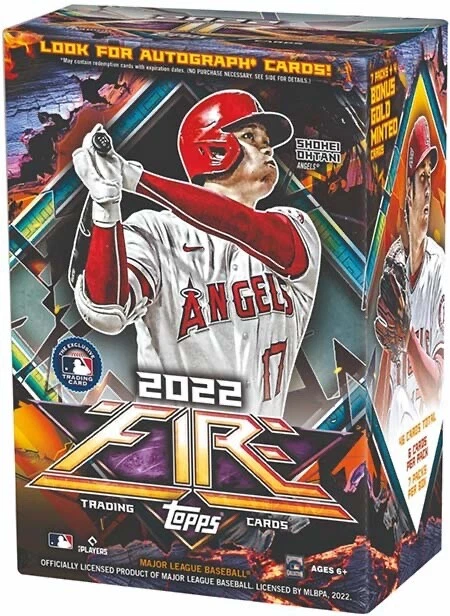 2022 Topps Fire Pick Your Card (Base, Inserts, & Parallels) - Image 1 of 1