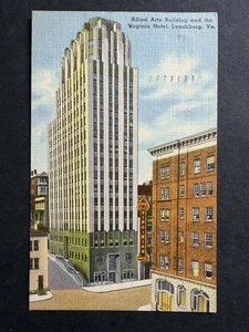 Alliiertes Kunstgebäude und Alliiertes Kunstgebäude Vintage Postkarte 1952 - Bild 1 von 2