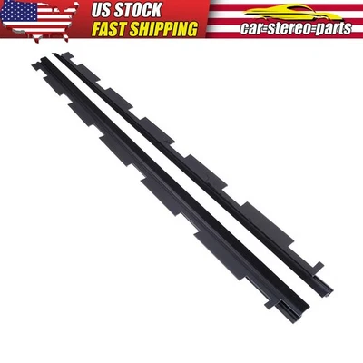 Conjunto de pares de vedação de varredura de janela frontal externa para caminhonete Chevy GMC - Imagem 1 de 4