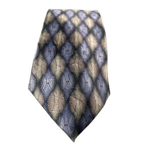 Grateful Dead GD Tie Tangled Up Thirteenth Set Silk Blue Tan Pattern - Picture 1 of 6