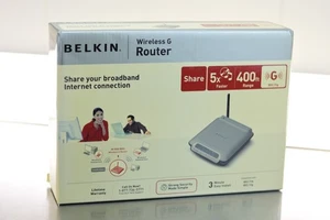 Belkin Wireless G Router F5D7230-4 400FT Range - Picture 1 of 6
