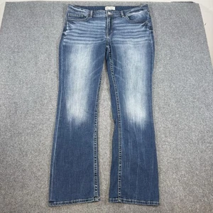 BKE Payton Bootcut Jeans Damen 34x33,5 Blau Medium Wash Bootcut Stretch Schnalle - Bild 1 von 14