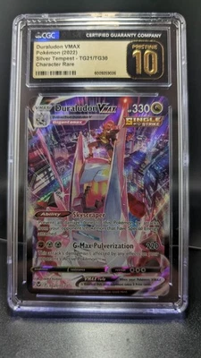 💎CGC 10 PRISTINE💎 Duraludon VMAX Silver Tempest TG21/TG30 Pokemon - Image 1 of 2