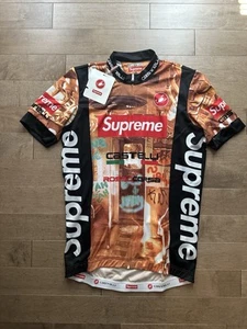 NWT Men's Supreme x Castelli Subway Cycling Jersey MEDIUM - Picture 1 of 10