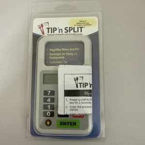Tip’n Split Taschenrechner in Box Old Stock - Bild 1 von 3