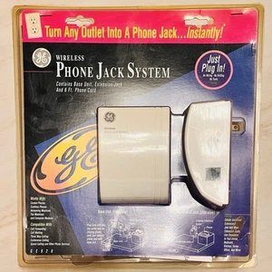 GE Wireless Phone Jack System GE926 Turns Outlet into Phone Jack! - Zdjęcie 1 z 5