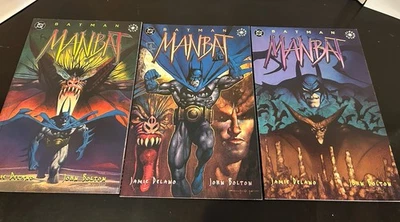 Batman Manbat #1-3 (1995) Full Series High Grade Elseworlds - Image 1 of 4