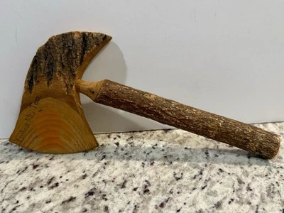 老式田纳西州木质印度战斧斧头观景台纪念品 — 第 1/4 张图片