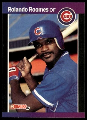 1989 Donruss #577 Rolando Roomes RC - Image 1 of 2