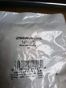 NYLON POSTS AND SCREWS 3/8" PACK OF 10 - Picture 1 of 2