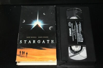 Stargate VHS Cassette Tape Kurt Russell James Spader 1995 Sci Fi Fantasy - Image 1 of 3