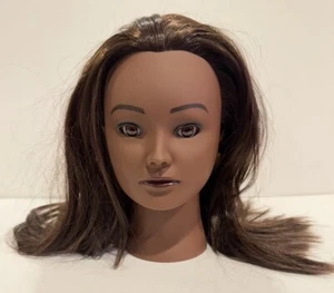Mannequin Head Female With Hair - Picture 1 of 5