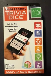Smartphone Trivia Dice Family Fun Icebreaker Game Great Gift - Picture 1 of 2