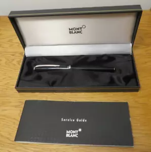 MonteBlanc Generation Rollerball Pen Black Needs New Cartridge Original Box - Picture 1 of 15