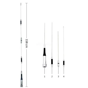 MRQ-750 Dual Band 2M 70CM super gainer Amatorska mobilna antena bicza VHF UHF - Zdjęcie 1 z 4