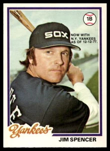 1978 O-Pee-Chee #122 Jim Spencer Chicago White Sox NM-MT OPC SET BREAK! - Picture 1 of 2