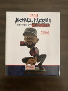Michael Harris II/M Morales/SpiderMan/MARVEL/Atlanta Braves SGA Bobblehead NIB - Picture 1 of 5