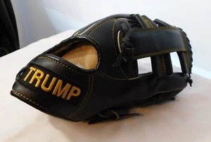 ¡GUANTE DE BÉISBOL DE CUERO "TRUMP" HECHO A MEDIDA PARA LANZAR A LA DERECHA! ¡¡ÚNICO!!! - Imagen 1 de 5