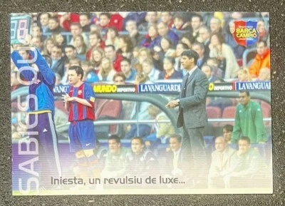 🇪🇸Andreas Iniesta Barcelona Rookie Debut - Panini Sport Barca Campio #137 - Image 1 of 3