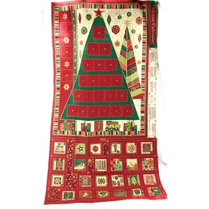 Advent Calendar Preprinted Panel with sew instructions for the Christmas season - Picture 1 of 12