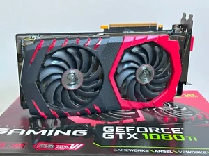 MSI NVIDIA GeForce GTX 1080 Ti 11GB GDDR5X Gaming Graphics Card - Picture 1 of 13
