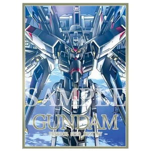 GUNDAM TCG STRIKE FREEDOM 60x Card Game Sleeves - Picture 1 of 2