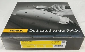 Mirka BaseCut 8 Zoll 40G Heavy Duty PSA Disc mit Liner 20-352-040 - Menge 25 - Bild 1 von 5