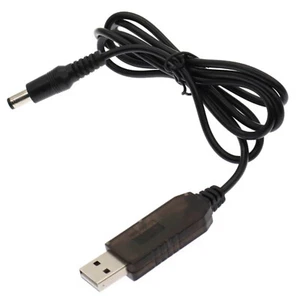MODULO USB STEP-UP BOOST DA 5V a 9V ALIMENTATORE CON CAVO E SPINOTTO 5,5x2,1mm - Foto 1 di 5