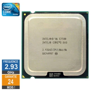 Processeur Intel Core 2 Duo E7500 2.93GHz SLGTE LGA775 3Mo - Photo 1/1