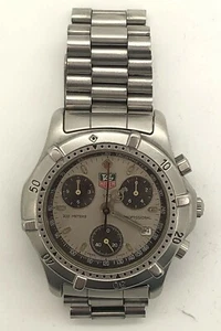 CRONÓGRAFO DE CUARZO VINTAGE TAG HEUER 2000 REF CE1111 39MM - Imagen 1 de 12