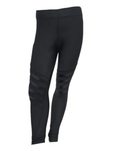 TEREZ Girl's Black Nylon Laced Leggings #11351005 NWT - Picture 1 of 2