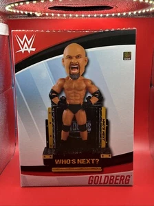 BRand NEW FOCO BILL GOLDBERG WWE Bobblehead NFL WCW 2018 WWE HALL OF FAME RARE - Picture 1 of 4