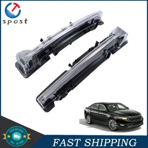 Left&Right Side Fog Lamps Parking Lights For 2013-2019 Ford Taurus Clear Lens - Picture 1 of 12