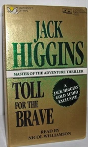 'Toll For The Brave' By Jack Higgins CASSETTES Read by Nicol Williamson - Picture 1 of 1