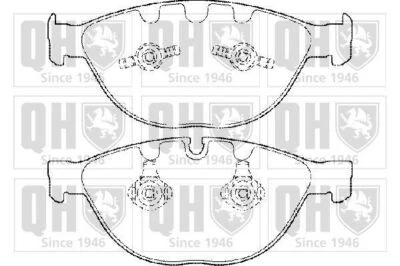 Front & Rear Brake Pad Set Fits BMW 5 6 Series 7 Series Rolls-Royce Phantom - Image 1 of 2
