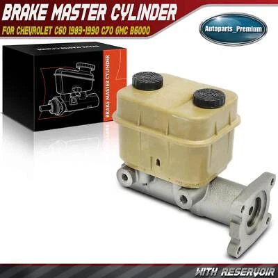 Brake Master Cylinder with Reservoir for Chevrolet C60 1983-1990 C70 GMC B6000 - Image 1 of 4