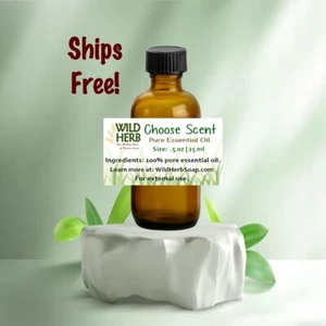 100% PURE ESSENTIAL OILS 1/2 oz: Choose Scent | Organic Undiluted | USA Seller - Picture 1 of 5