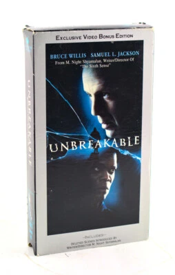 Unbreakable (2000, VHS) - Image 1 of 4