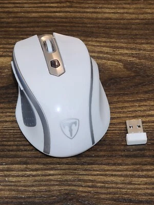 EasternTimes Tech Wireless Computer Mouse D-09 USB CA57BN TUVD-09 - Image 1 of 4