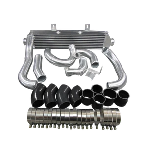 Turbo FMIC Front Mount Intercooler Piping Kit For 05-09 10+ Subaru Legacy 2.5T - Foto 1 di 11