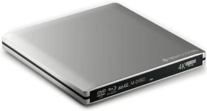 techpulse120 UHD 4k M-Disc BDXL USB 3.0 Type C Blu-ray Brenner externes Laufwerk - Bild 1 von 7