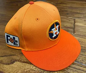 Jon Singleton 2025 Astros Game Used Worn Spring Training Hat MLB Auth 3/25/25 FL - Picture 1 of 9